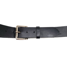 Load image into Gallery viewer, Rollins Road Black Leather Belt