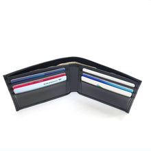 Load image into Gallery viewer, Black Italian Glazed Calf Leather