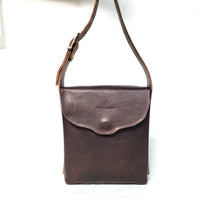 Load image into Gallery viewer, Rollins Road Brown Leather Crossbody