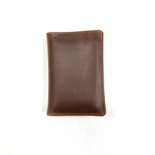 Load image into Gallery viewer, Brown Leather Card Wallet from Rollins Road