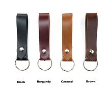 Load image into Gallery viewer, Leather Keychain