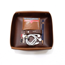 Load image into Gallery viewer, Leather Valet Tray, Large