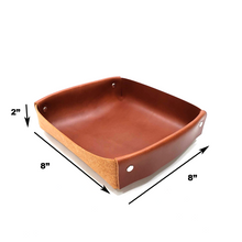 Load image into Gallery viewer, Leather Valet Tray, Large