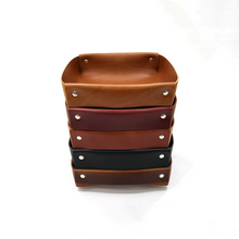 Load image into Gallery viewer, Leather Valet Tray, Large