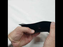 Load and play video in Gallery viewer, Black Italian Glazed Calf Leather