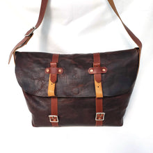 Load image into Gallery viewer, Buffalo Leather Messenger Bag
