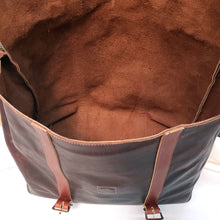 Load image into Gallery viewer, Rollins Road Brown Buffalo Leather Messenger Bag
