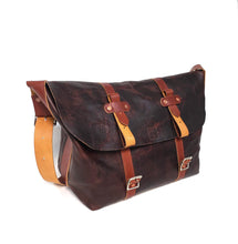 Load image into Gallery viewer, Buffalo Leather Messenger Bag
