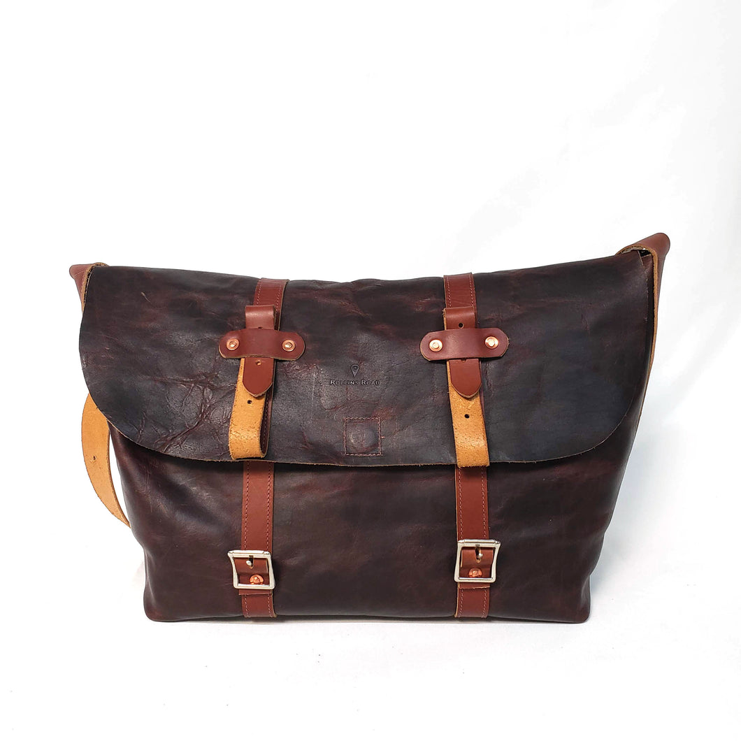 Buffalo Leather Messenger Bag