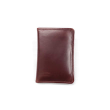 Load image into Gallery viewer, Leather Compact Bi-Fold, Travel Wallet
