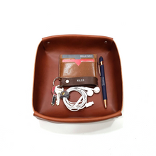 Load image into Gallery viewer, Leather Valet Tray, Large
