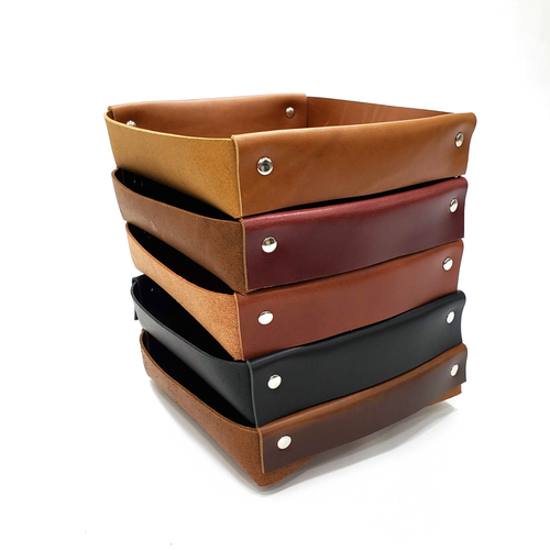 Leather Valet Tray, Rollins Road, Rollins Road Leather Products