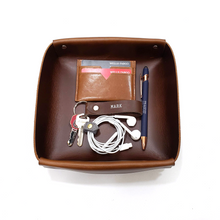 Load image into Gallery viewer, Leather Valet Tray, Large
