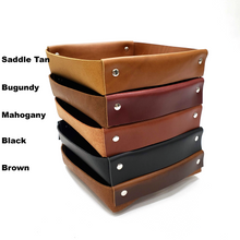 Load image into Gallery viewer, Leather Valet Tray, Large
