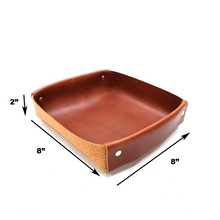 Load image into Gallery viewer, Leather Valet Tray, Large
