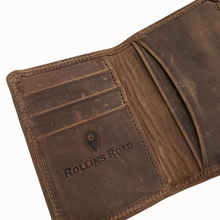 Load image into Gallery viewer, Roughneck Leather Compact Bi-fold Wallet
