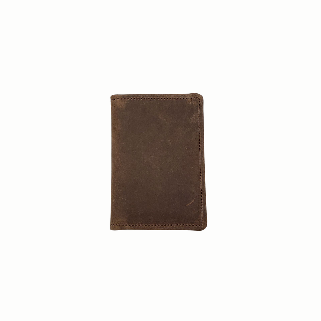 Roughneck Leather Compact Bi-fold Wallet